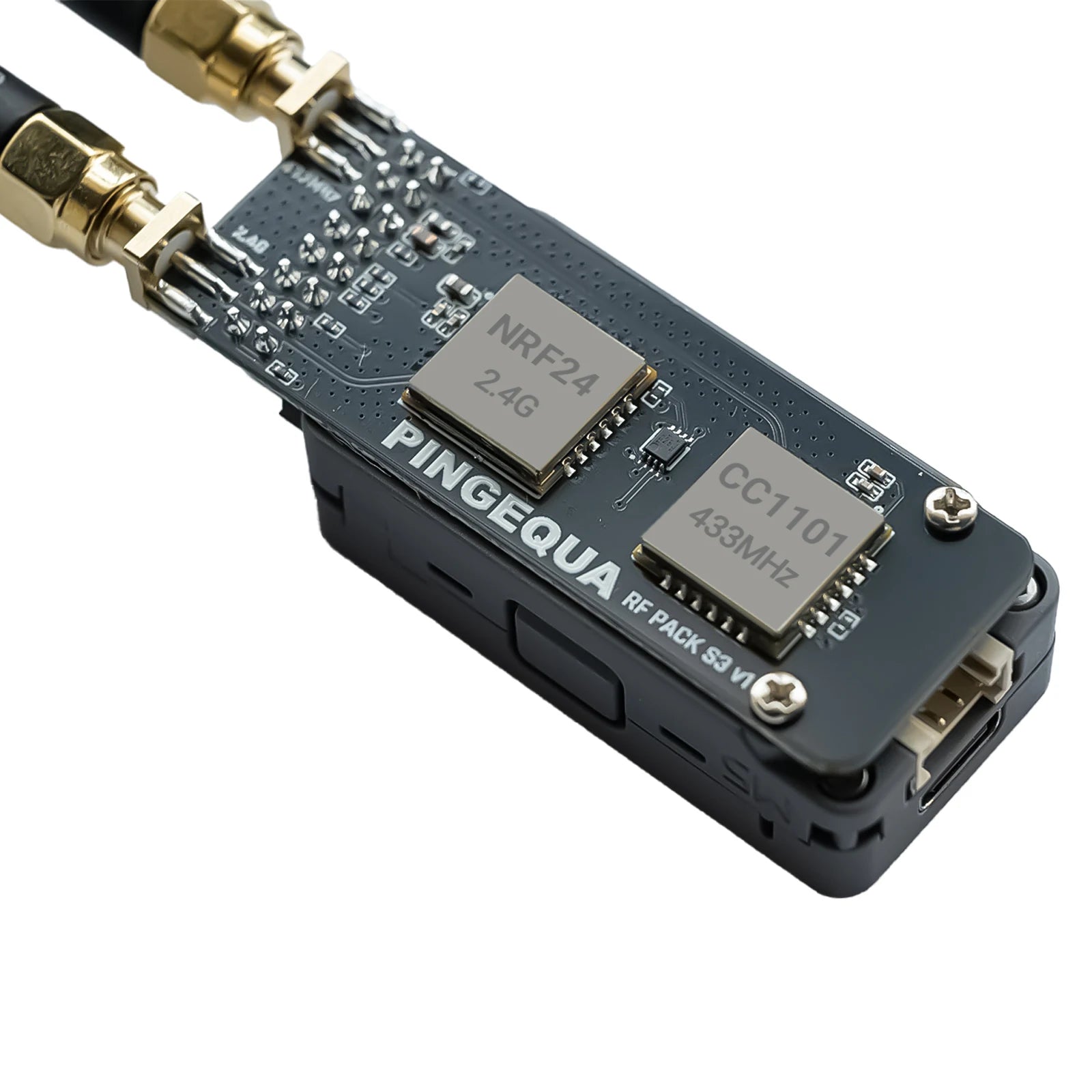 M5Stack StickS3 Dual-Band Module CC1101 433MHz NRF24L01 2.4GHz With Bruce Firmware PINGEQUA RF Pack S3(StickS3 Is Not Included)