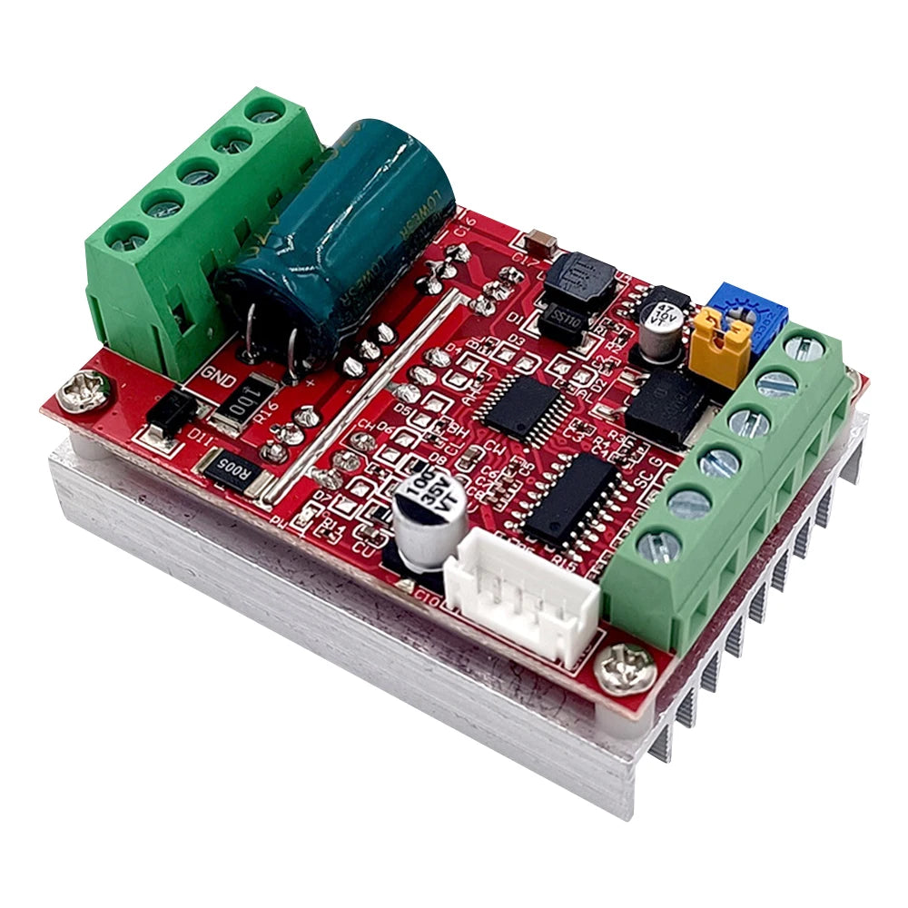 DC9~60V BLDC Motor Driver 3-Phase DC Brushless with Hall Motor Controller PWM Drive Control Module Motor Speed Controller