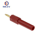 Gold Plated 2MM Small Male Banana Plug To 4MM Female Jack Connector Adapter
