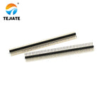 10PCS 1x50P 1.27MM Single Row Straight Pin/Bent Pin Gold Plated Row Female Header