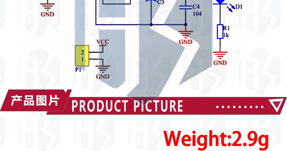 8Pin NRF24L01 Socket-Type Adapter Board 1PCS - Wireless Transceiver Module Carrier | For 51 MCU Projects