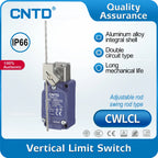 CNTD All new upgrade CWLCL Vertical Limit Switch 10A 380VAC IP66 DPDT Za Double-Break Adjustable Rod Lever Industrial