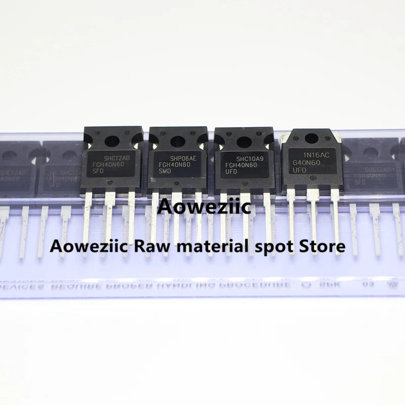 Aoweziic 100% New Imported Original 40N60 FGH40N60 FGH40N60SFD FGH40N60SMD FGH40N60UFD SGH40N60UFD G40N60 TO-247 IGBT Transistor