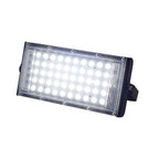 50W LED RGB Flood Light AC220V Outdoor Floodlight IP66 Waterproof Reflector Spotlight Red Green Blue 3 Color For Garden Lighting