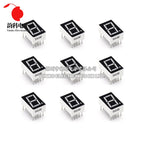 200pcs 7 segment common Cathode 1 Bit Digital Tube 0.56" 0.56in. Red LED Display