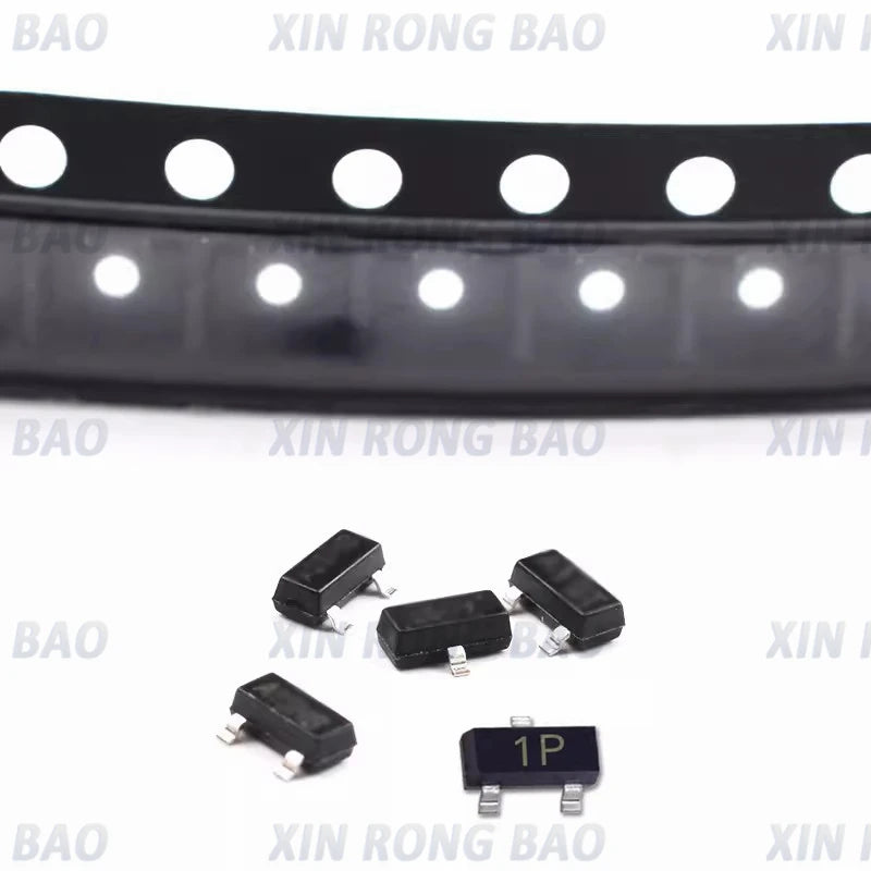 100PCS 2N2222A 2N2222 1P SOT-23 MMBT2222A SMD MMBT2222 SOT23-3 SMD Transistor New Original
