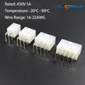10pcs 5569-R 5557-AW Dual Row MX4.2mm Automotive Wire Right Angle 90D Female 2X1P-2X12Pin for PC Graphics Card Wafer Connector