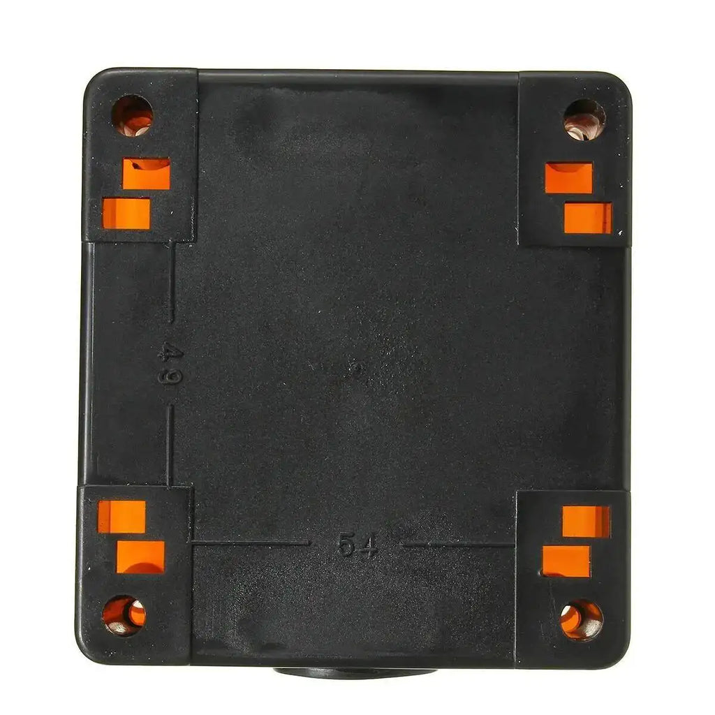 Emergency Stop With Waterproof Protective Box 1NO 1NC 10A 660V Mushroom Red Head 22mm Rotary Push Button Switch