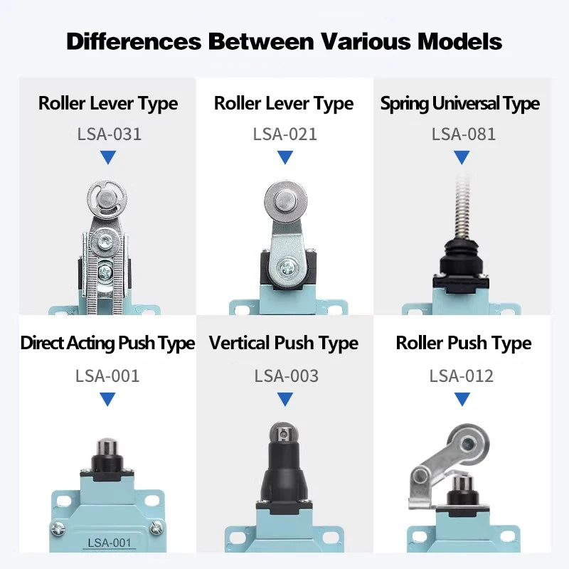 LSA Waterproof Travel Limit Switch LSA-001 LSA-003 LSA-012 LSA-021 LSA-031 LSA-061 LSA-071 LSA-081 Position Controller