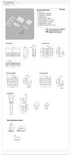 500/1000pcs CH5.08mm 2/3/4/5/6/7/8/9/10Pin Housing Female Straight Right Angle Male Pin Wafer Terminal Connector
