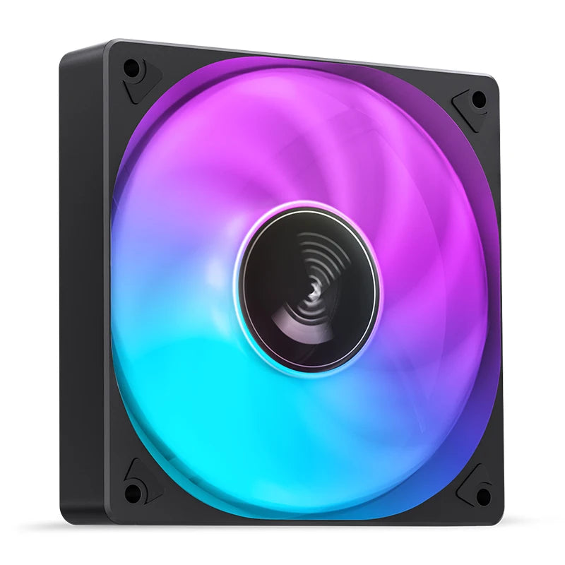 JONSBO SL-120 White/Black 120mm Case Fan 5V 3PIN ARGB Silent CPU Cooler Fan 4PIN PWM Serializable Reverse Fan