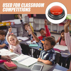Quiz Buzzer Multifunctional Flash Bells Light Sound Interactive Game Buzzer for Classroom Family Learning