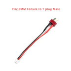 PH2.0 To XT60/XT30 Plug Battery Charging Adapter Cable Cord Female Male Plug To PH2.0-M XT60-F XT30-F High Current Connector