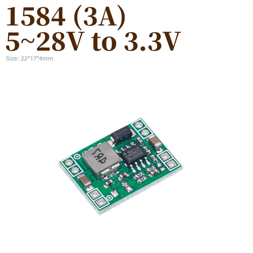 1/5/10pcs LM2596 XL4015 XL4005 MP1584 MINI560 DC-DC Buck Converter 3A Adjustable Step Down Power Module With Digital Display