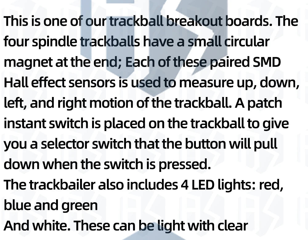 BlackBerry Trackball Sensor Mouse Trackball Hall Effect Sensor 360°Trackball Module