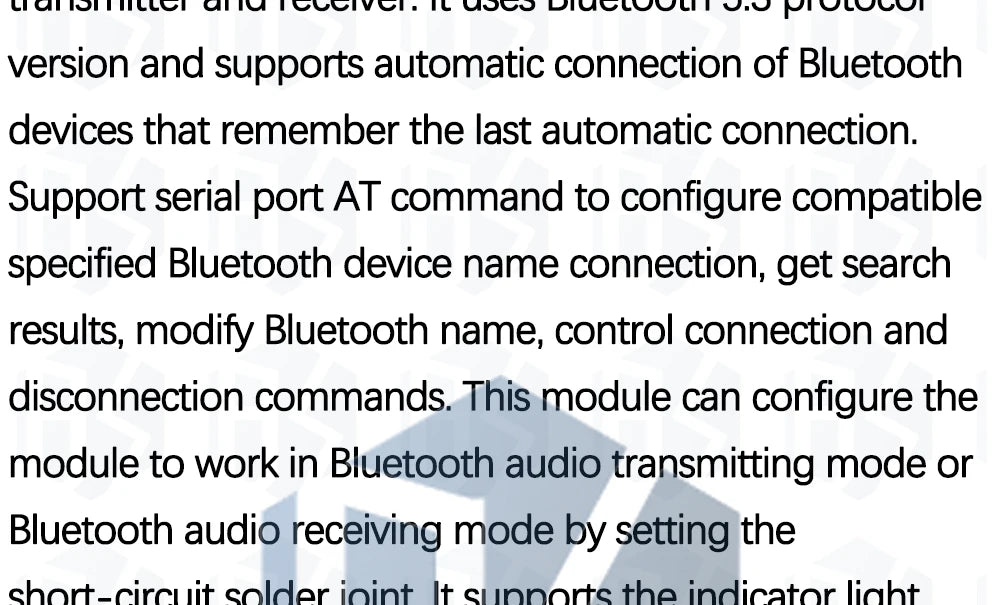Bluetooth module 5.3 Audio transmitter module Stereo GFSK transceiver Earphone board Wireless speaker KCX_ BT_ EMITTER 5
