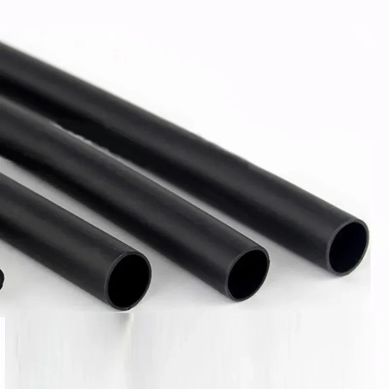 1M/5M 4:1 Black Heat Shrink Tube With Glue Thermoretractile Heat Shrinkable Tubing Dual Wall 4 6 8 12 16 18 20 24 32 36 40 52 72