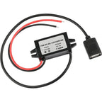 Waterproof 12V/24V to 5V Converter DC-DC Buck Module Power Adapter USB-A Female/C Type/Dual USB/Open Wire Connector