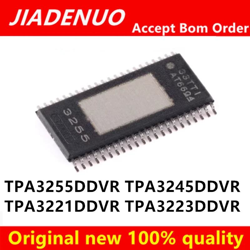 (1pcs) 100% New TPA3255DDVR TPA3255 3255 TPA3245DDVR TPA3245 3245 TPA3221DDVR TPA3221 3221 TPA3223DDVR TPA3223 3223 HTSSOP-44