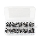 200/480/600/840PCS Transistor TO-92 Transistors Kit BC547 BC327 BC337 2N2222 3904 3906 C945 PNP/NPN Transistors with Box
