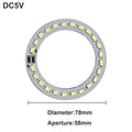 1pcs DC5V Dimmable SMD5730/2835 Led Ring White Color Lamp Bead 10W 12W LED Light Board White Warm Light with 2M cable