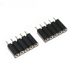 2.54mm PH7 Extra Plastic Height 2P 4P 8P 10P 20P  40P Round Single Row PCB IC Crystal Transistor Socket Hole Female Header