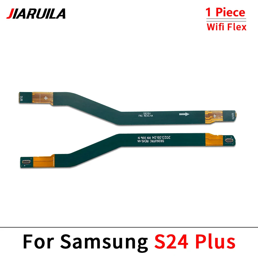 50Pcs，NEW Main FPC LCD Display Connect Wi-Fi Signal Antenna USB Mainboard Flex Cable Ribbon For Samsung S24 S24 Plus S24 Ultra