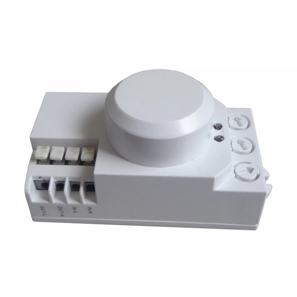 Diymore 5.8G Microwave Radar Sensor Switch AC85-250V Intelligent Energy Saving Control Microwave Radar Sensor Motion Detector