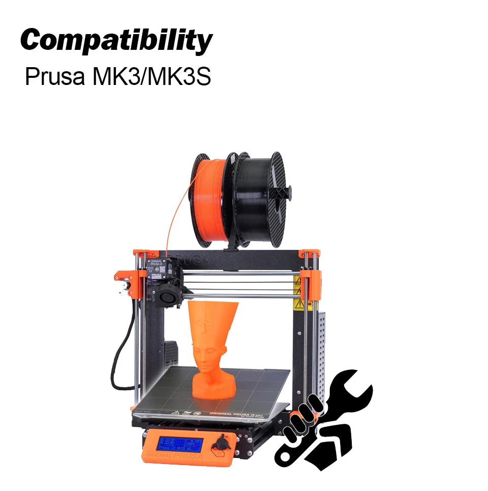 Trianglelab 104NT-4-R025H42G (Same 104GT-2) Thermistor 70CM Custom Plug for Prusa MK3 MK3S Hotend Use Directly