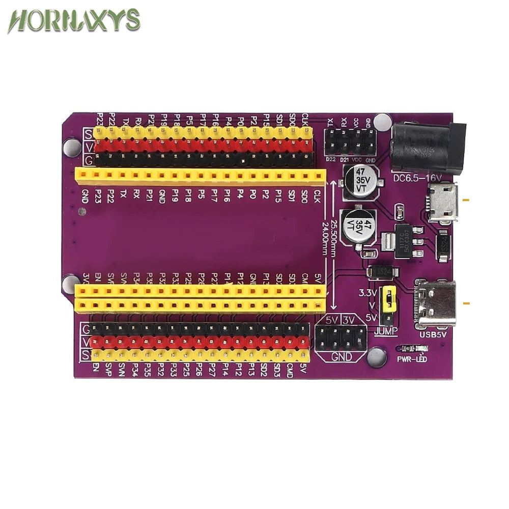 ESP32 Development Board TYPE-C/MICRO USB CP2102 WiFi+Bluetooth Dual Core ESP32-DevKitC-32 ESP-WROOM-32 Expansion Board 38PINS