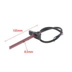 1PC QRB1 Flame Detector Photosensitive Electric Eye Burner Detection Photoresistor Red QRB1 Photocell For Burner