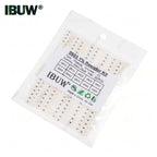 0201 0402 0603 0805 1206 1% 5% SMD Resistor Assorted Kit 1R-1M 10K 100K 1K 100R Resistance Set DIY