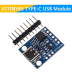 ATTINY Blue Black TINY85 Digispark Kickstarter Micro TYPE-C Development Board ATTINY85 module for Arduino IIC I2C USB ATTINY45