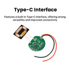 5W Wireless Charging Receiver Module Coil Circuit Board Type C 5V Fast Charging Wireless Charger PCBA DIY Standard Accessories