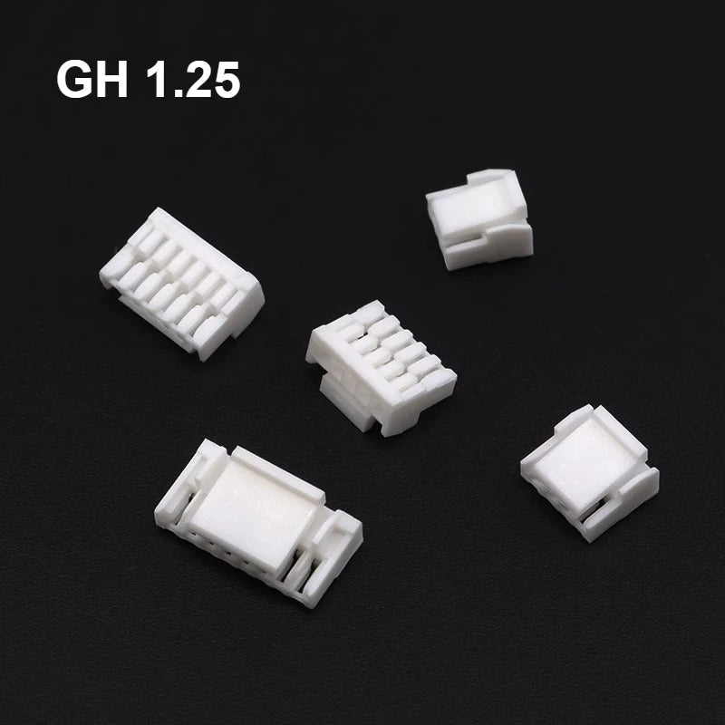 50/100PC SH/PH/XH 1.0mm 1.25mm 1.5mm 2.0mm 2.54mm Housing Shell Connector 2/3/4/5/6/7/8/9/10P 1.0 1.25 2.0 2.54 Plastic Plug