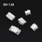 50/100PC SH/PH/XH 1.0mm 1.25mm 1.5mm 2.0mm 2.54mm Housing Shell Connector 2/3/4/5/6/7/8/9/10P 1.0 1.25 2.0 2.54 Plastic Plug