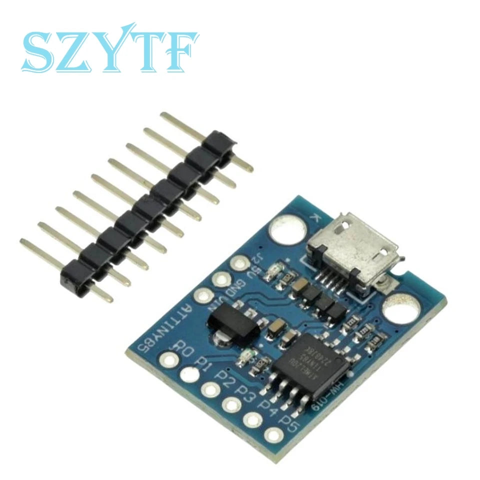 ATtiny ATtiny85 Digispark Kickstarter Micro USB Development Board Module IIC I2C TWI SPI Low Power Microcontroller