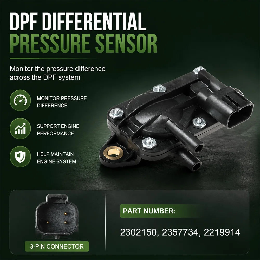 For Scania P G R -Series 2013-2017 / P G L -Series New Generation 2017-2026 Differential Pressure Sensor 2302150 2357734 2219914