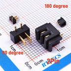 5 Pairs Pitch 2.5 mm 2 3 4 5 6 7 8 9 10 11 Positions Female Blade Socket Male Header Battery Connector Right Angle Straight