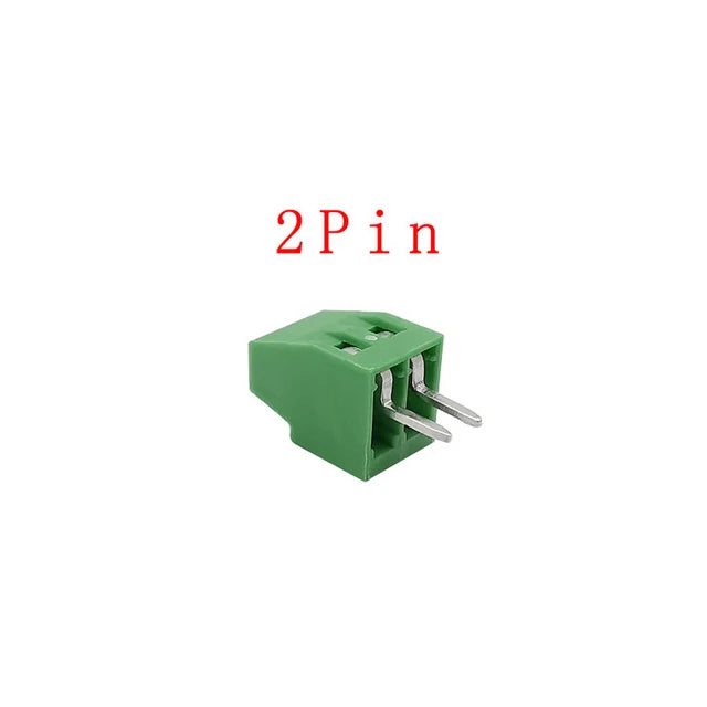 5/10Pcs Mini KF128 2.54mm PCB Screw Terminal Blocks Connector for Wires 2P/3P/4P/5P/6P/7P/8P/9P/10P/12P/16P Terminal KF128-2.54