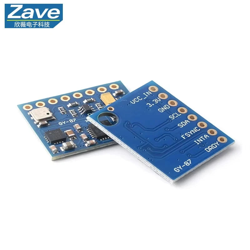 GY-87 10DOF MPU6050 HMC5883L BMP180 3-Axis Accelerometer Electronic Gyroscope