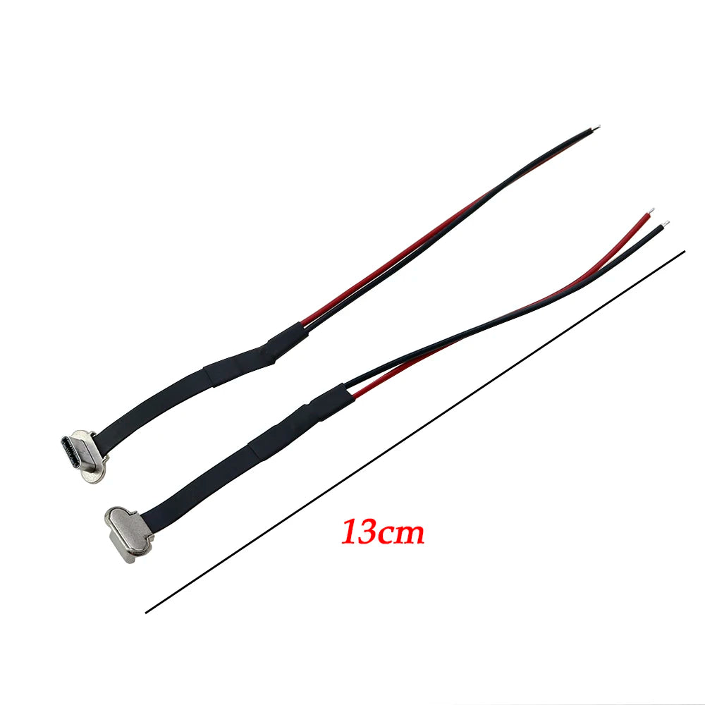 USB C Type-C FPC 2pin 3pin with Resistor R1 Soft Flat Cable Male Charging Cable Fast Charge Charging Wire Extention for Phone