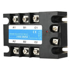 Three Phase Solid State Relay 80-250VAC Input SSR3 AC AC Electrical Equipment for CNC Machinery BERM-3 032