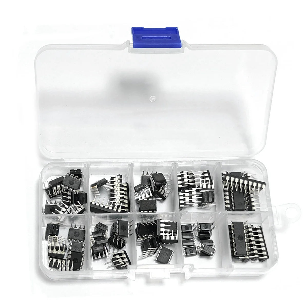 85PCS 10 Specifications IC NE555 LM324 Integrated Circuit Chip Kit-Y41A