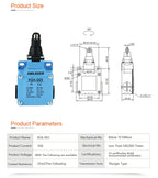 ABILKEEN Stainless Steel IP66 Waterproof KSA Series Industrial Machine Limit Switch Multiple Styles Limit Switch Available