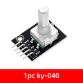 KY‑040 / RV09 / EC11 360° Rotary Encoder Module, Rotary Potentiometer with Knob for Arduino