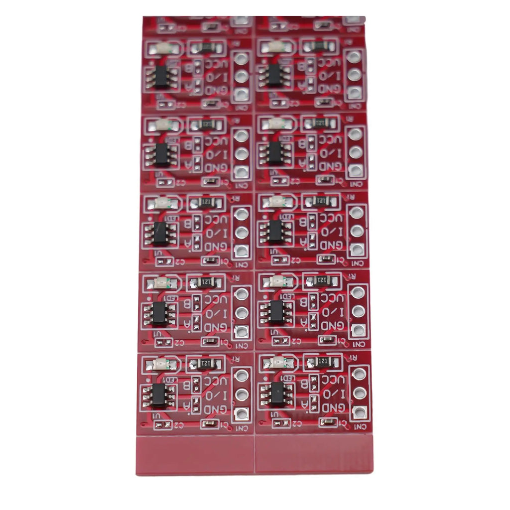 20pcs TTP223 Capacitive Touch Button with Self-Locking Capability and Standard Pinout for Breadboard and PCB Mounting