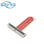 T-Type GPIO Expansion Board + 40-Pin Ribbon Cable for Raspberry Pi 4 3 2 B+ Compatible with Breadboard DIY