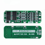 5pcs 3S 20A Li-ion Lithium Battery 18650 Charger PCB BMS Protection Board For Drill Motor 12.6V Lipo Cell Module 64x20x3.4mm