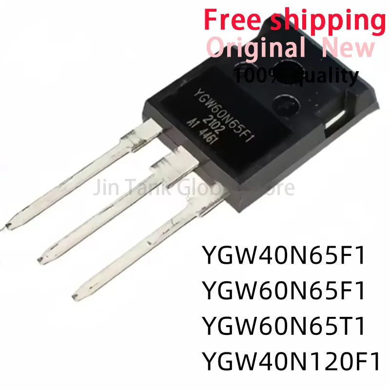 (10Pcs/Lot) 100% New Imported Original YGW40N65F1 YGW40N120F1 YGW60N65F1 YGW60N65T1 TO-247 IGBT Tube